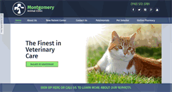 Desktop Screenshot of montgomeryanimalclinic.com